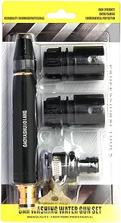 Car Wash Sprayer - Leak Proof Portable Pressure Washer Nozzle, 1.06x1.06x6.57inch Multi Function Garden Hose Sprayer, High Pressure Car Cleaning Tool for Outdoor Driveway Patio Garage Plant Watering