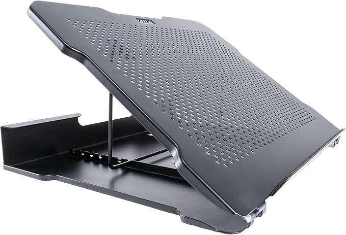 Soporte Ajustable de Metal para Laptop Allsop Negro miniatura 3
