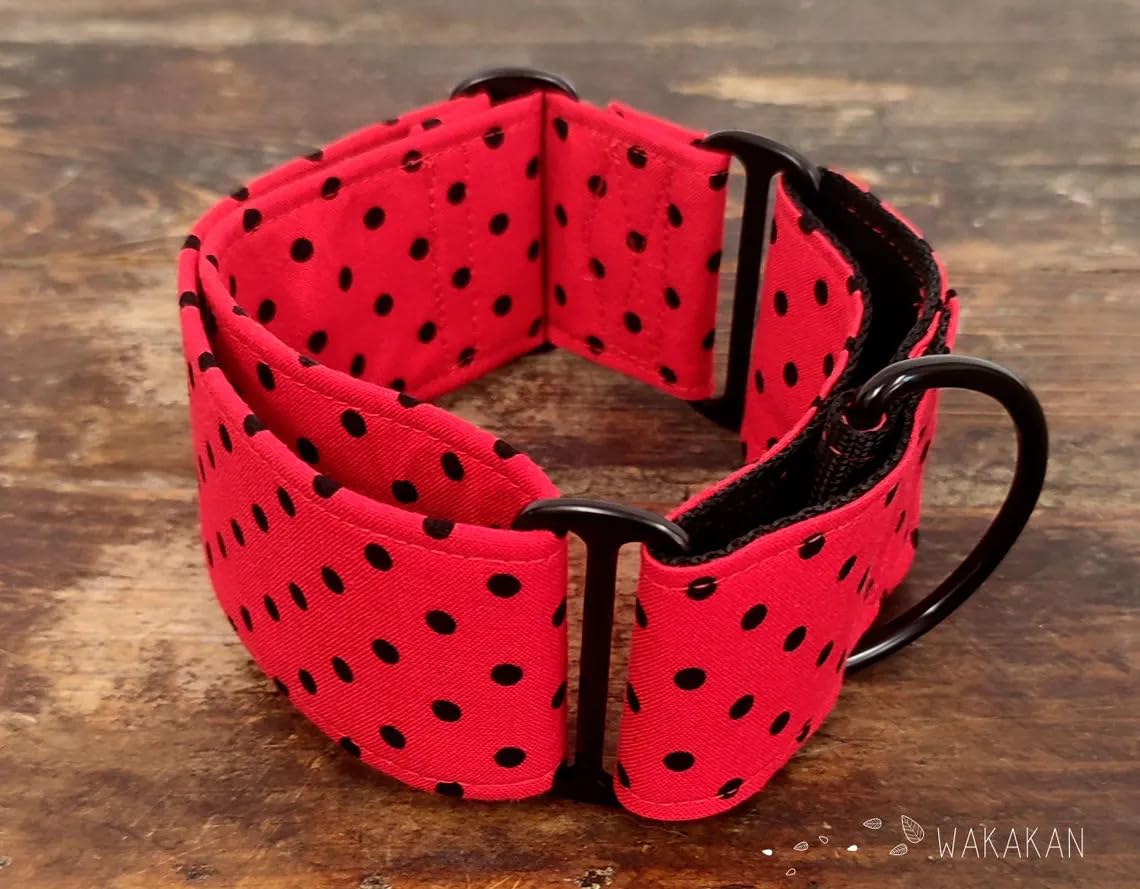 Collar Martingale Para Perro: Lady Olé, Hecho a Mano en España por Wakakán