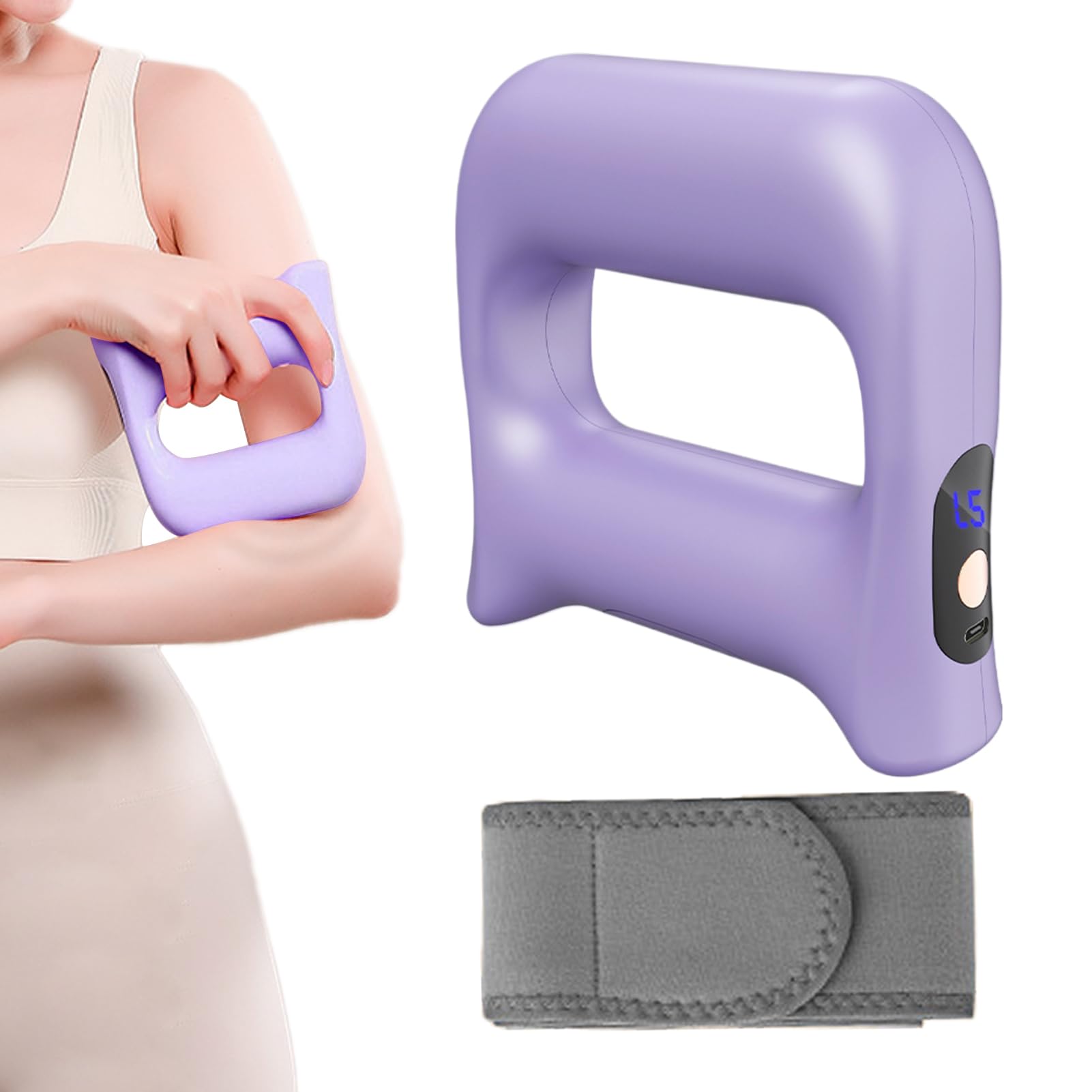 Masseur musculaire électrique avec vitesse réglable pour massage du cou - 8