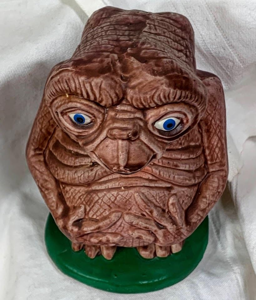 Amazon.co.jp: レア 当時物 Vintageビンテージ E.T. 貯金箱 フィギュア 