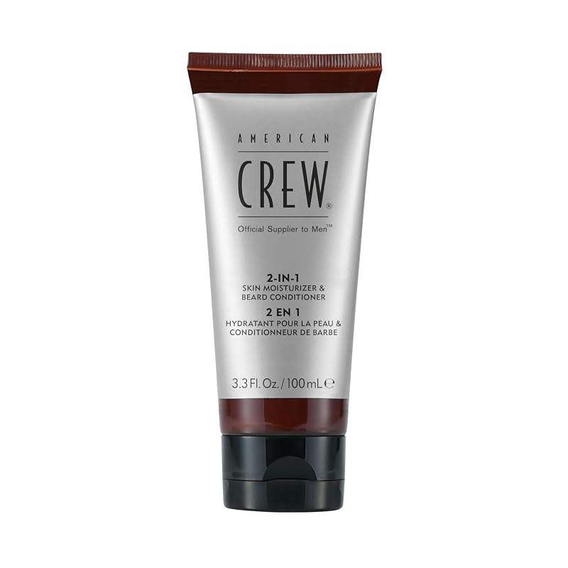 American Crew Hidratante para a Pele e Condicionador para Barba 2 em 1, 3,3 fl oz
