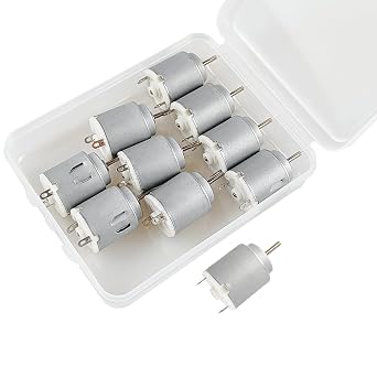 Gikfun DC 3V-6V 140 Motor 20000 RPM for DIY Electric Small Fan Arduino Pack of 10pcs EK2153
