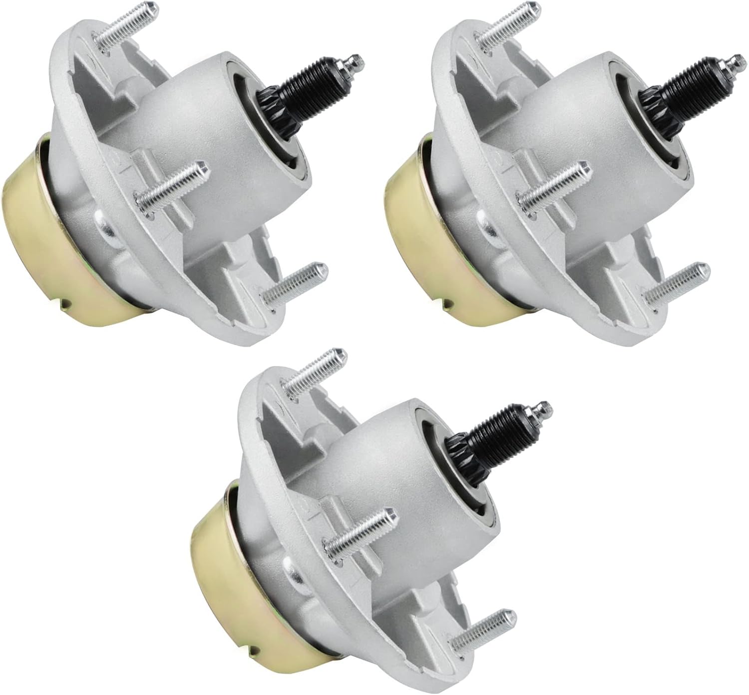 48" 54" Deck Spindle Assembly for John Deere AM131680 AM124498 AM135349 AM144377 for X520 X500 X530 LT133 LT155 LT166, Fits 42M, 48C, 54C, 62C Decks