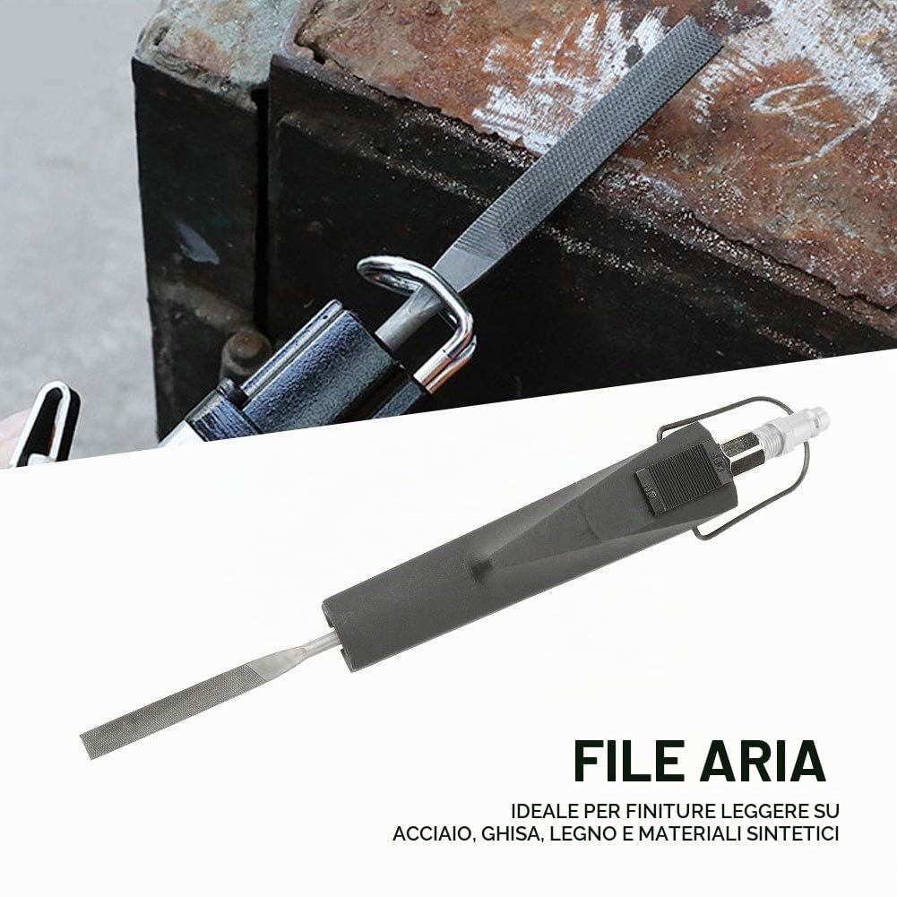 Lima pneumatica Set di utensili per molatura pneumatica Mini Lima per rettifica pneumatica ultrasonica a mini strumento pneumatico ad alta velocità Macchina alternativa per levigatura e lucidatura