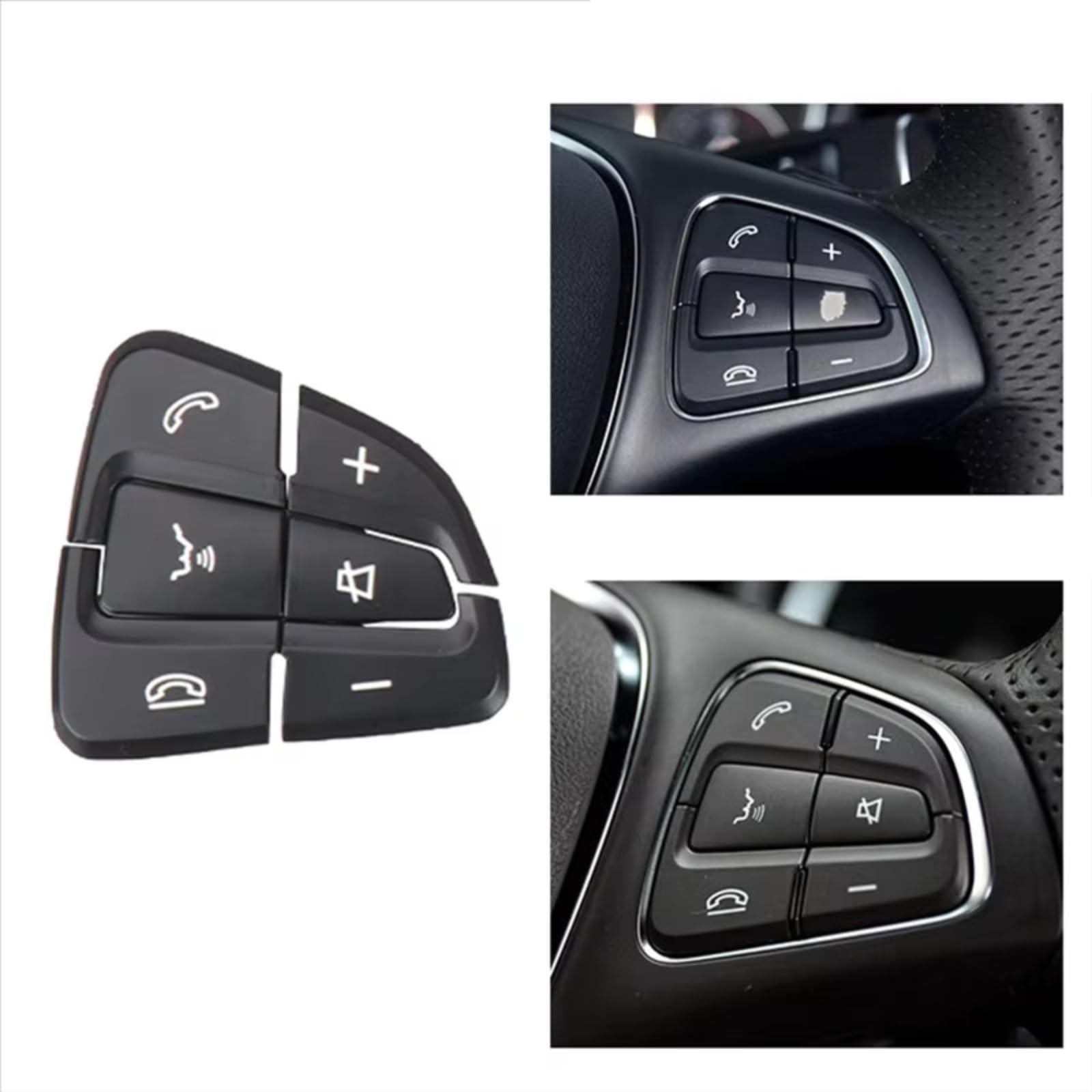 Pulsanti Volante Universali Auto Compatibile Con Benz Per Vito W447 2016 2017 2018 2019 2020 2021 Auto Volante Multifunzione Pulsanti Interruttore 0999050700
