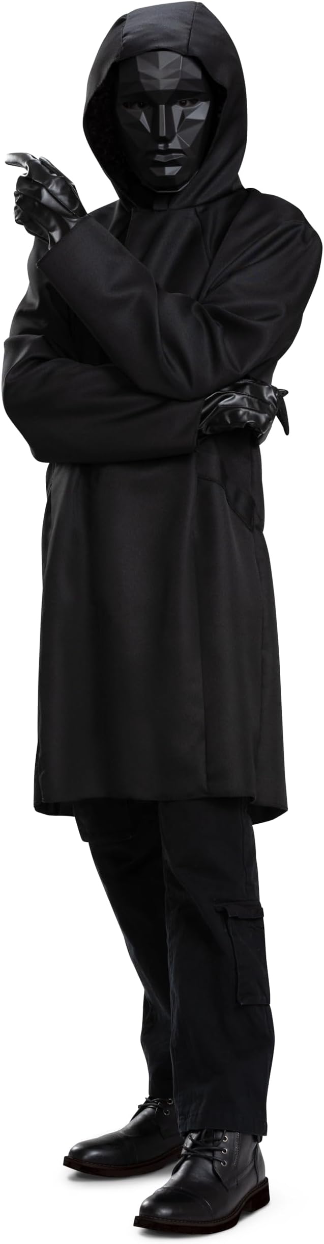 Disguise Unisex Front Man Costume, Official Squid Game Adult Costume and Mask Adult Sized Costumes (pack of 1)