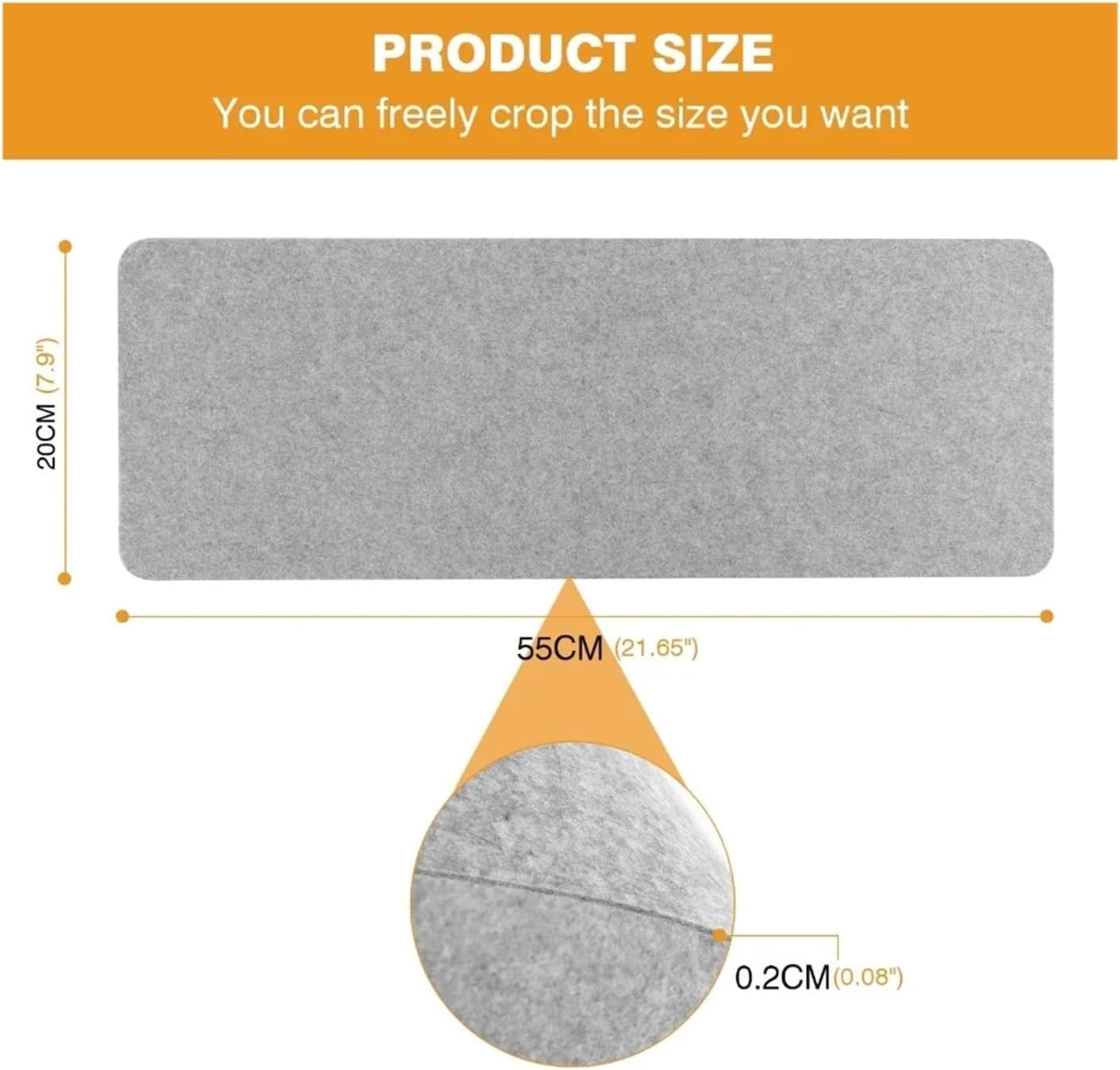 Stair Treads Slip Carpet 7/14Pcs 45x20cm Stair Mat Anti-Slip Staircase Step Floor Self-Adhesive Pad Sticky Bottom Rugs Carpet(Light Grey,14Pcs 45x20cm)
