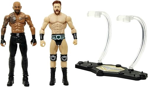 Miniatura 2 de Mattel Sheamus vs Ricochet Championship Showdown - Paquete de 2 figuras de acción de 6 pulgadas Monday Night RAW Battle Pack para edades de 6 años