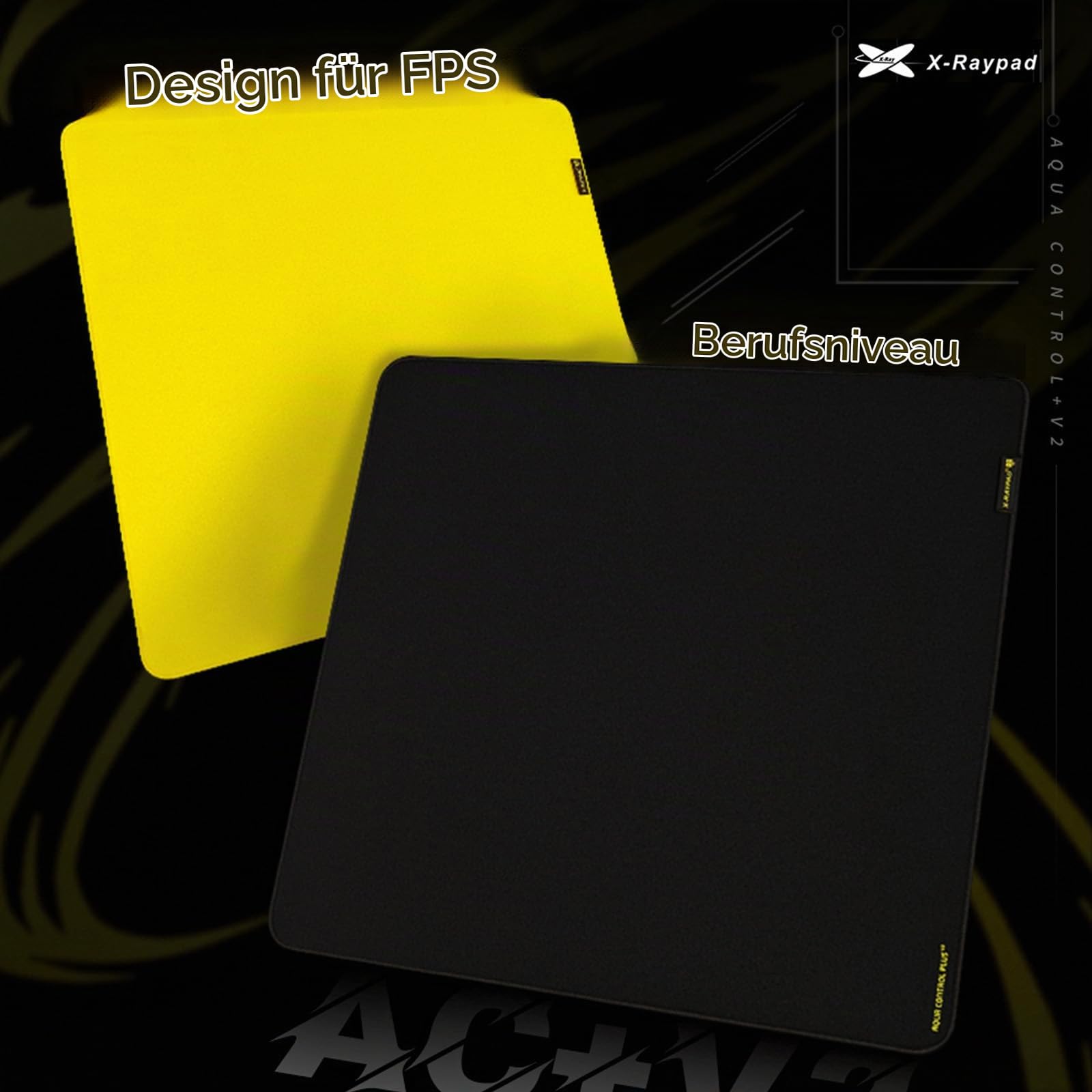 X-Raypad Aqua Control Plus V2 Gaming Mousepad (Blackbee, 900 * 400 * 4mm)