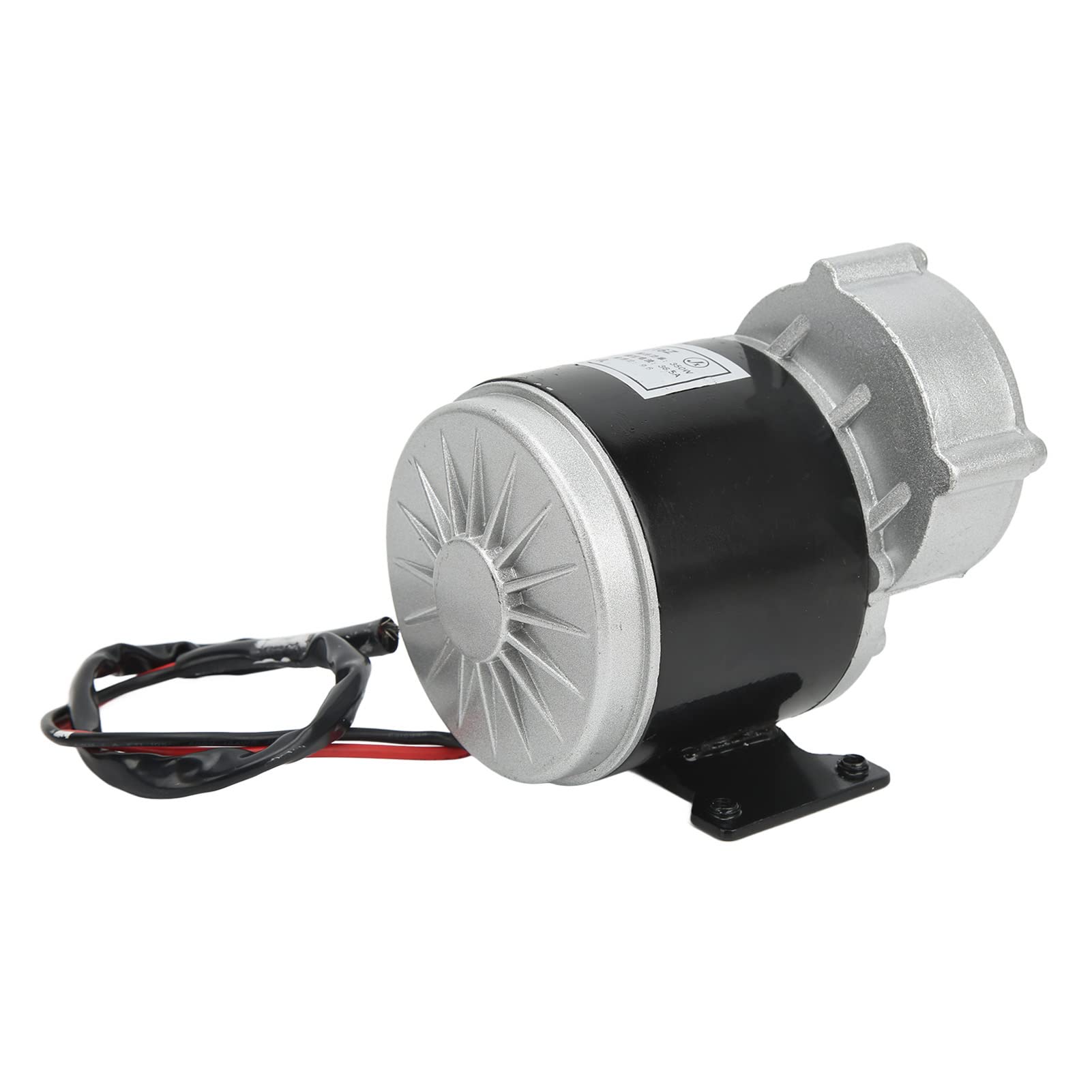 CHICIRIS Zestaw Silnika Elektrycznego do Skutera 12V 350W Zestaw Silnika do Roweru Elektrycznego ze Stopu Aluminium ze Szczotkowanym Kontrolerem 3000 Obr./min Przekładnia 13T i łańcuch 38 Skuterów