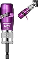 Vista 9 de Luckyway - Pelacables para taladro con herramienta profesional de pelado y torsión de cables, herramienta de torsión de cables para taladro