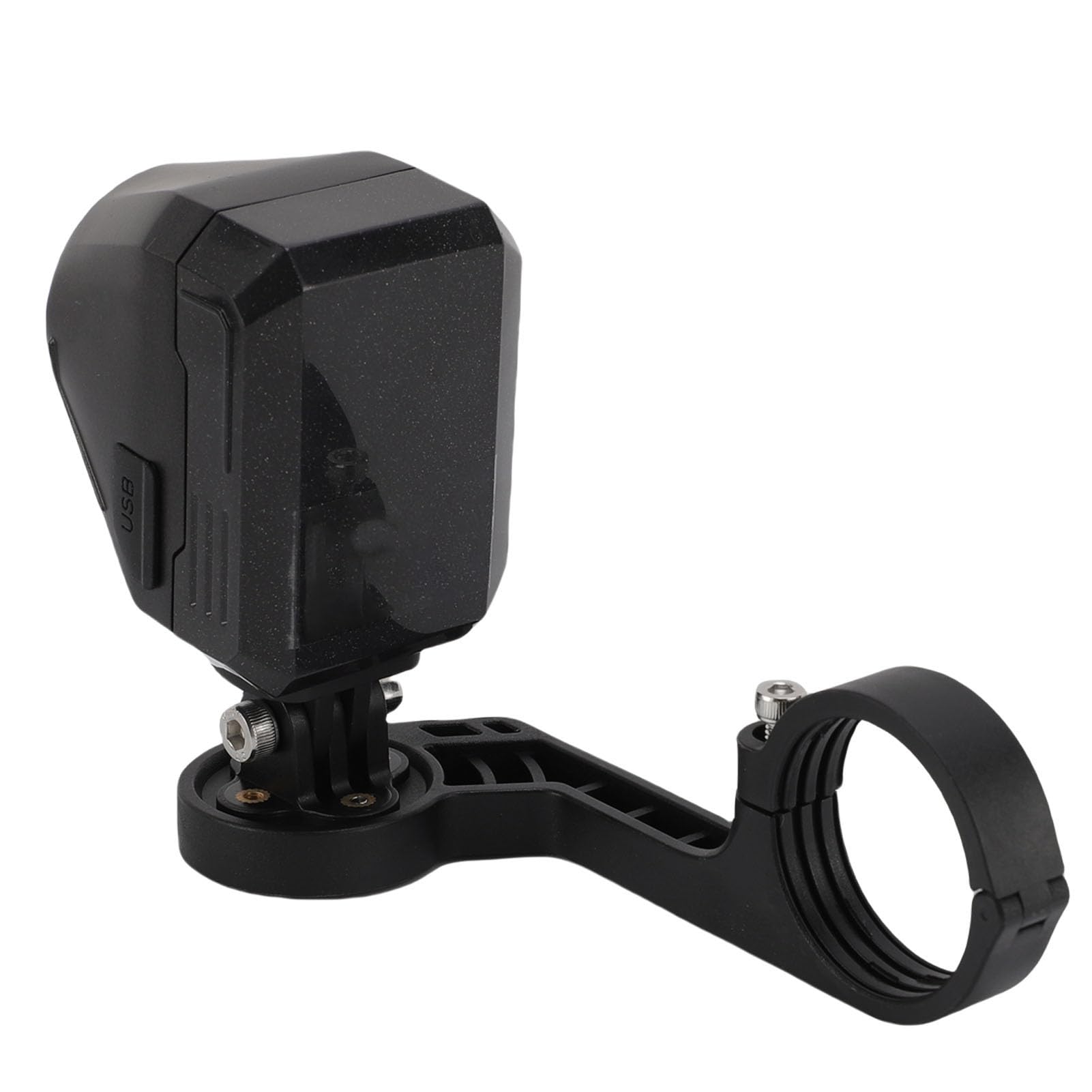 Faro de Bicicleta Control Remoto Inalámbrico Iluminación de Brillo Ajustable para Ciclismo Nocturno Aleación de Aluminio 4000mAh