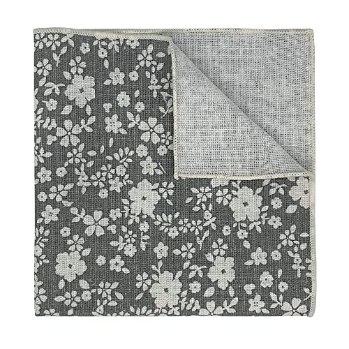 Image of Kebocis Men's Floral Pocket Square Handkerchief for Men