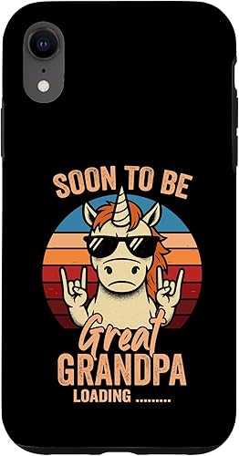 Soon to Be Great Grandpa Promoted to Great Grandpa Est. 2026 Case for iPhone XR