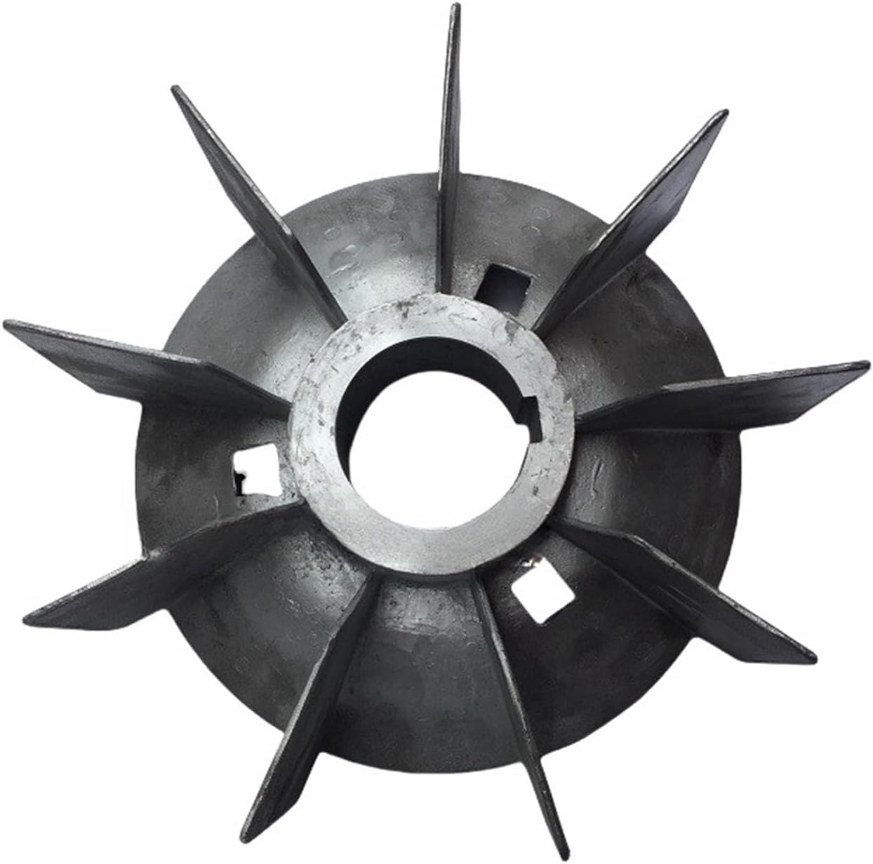 Arionyx Motor Fan Blade, Motor Accessories Motor Blade Motor Parts M2QA315S4A 110KW 4-Pole Mounting Hole Distance 90mm for Motor