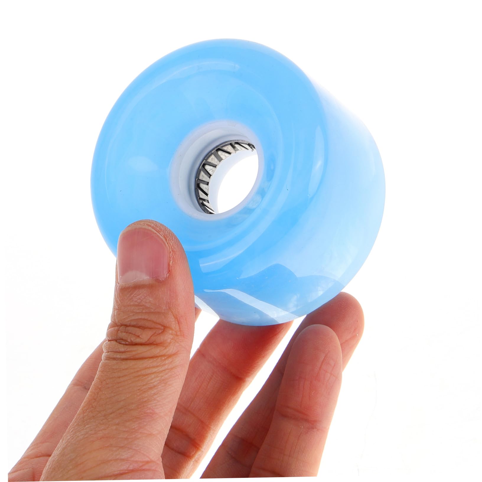 BESPORTBLE S Prácticas Ruedas De Skate Rueda De Longboard Patineta Rueda Grande Camiones De Skate Llantas Ruedas De Diseño De Rodamientos Reemplazos De Ruedas PU Sky-Blue