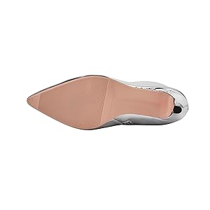 Amazon.com | Haotianano Women's Silver Metallic Ankle Boots