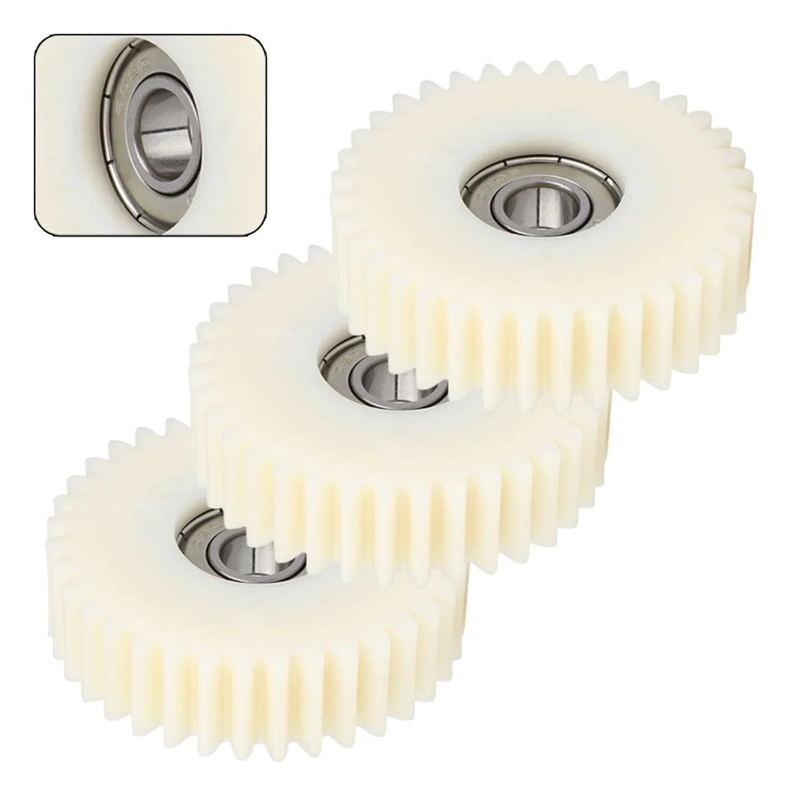Kit d'engrenages planétaires 36 dents avec embrayage, pièces solides