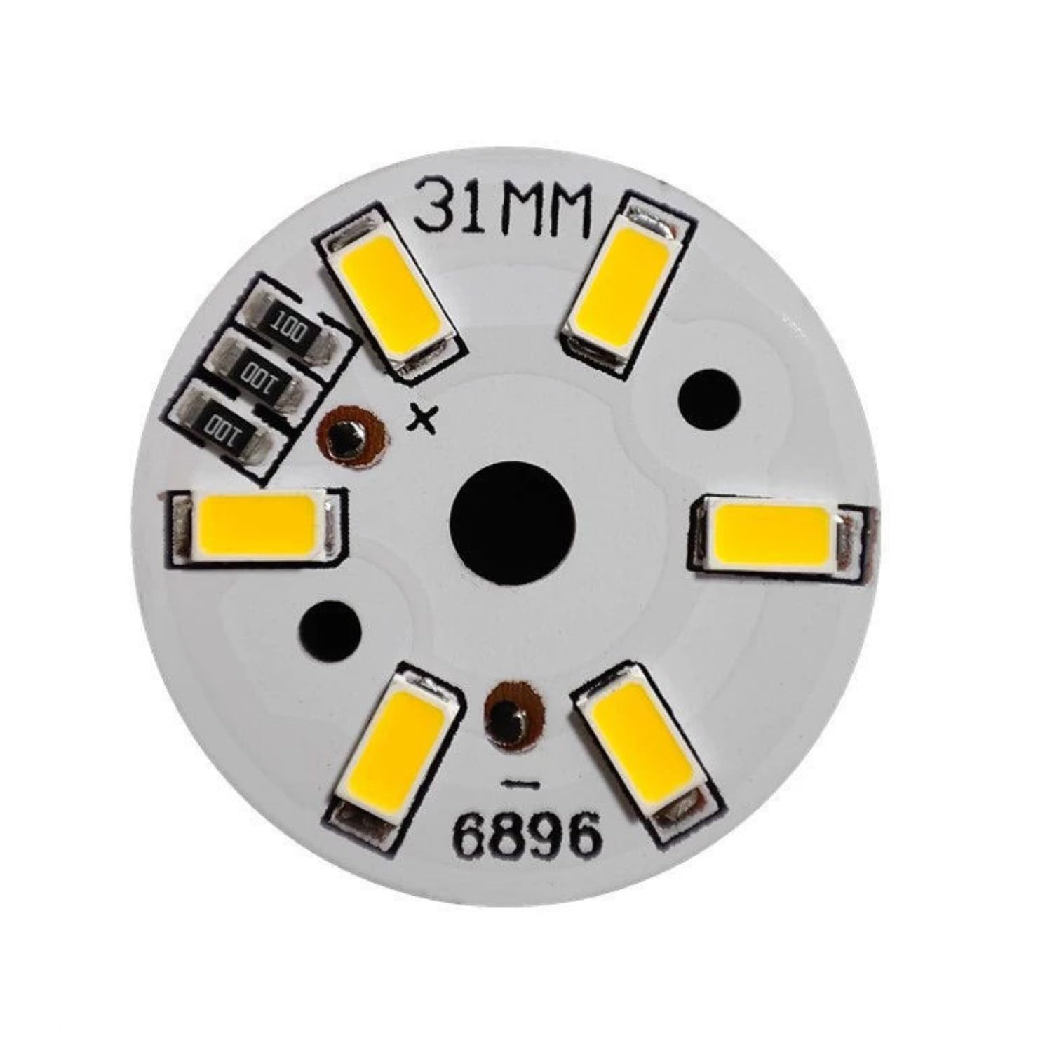 ORGNER COB LED Chip with USB Cable – 30mm DC 5V Energy-Saving LED Bead Board, 40-Inch Wire with On/Off Push Button Switch for DIY Lighting, Spotlight, Lamp Repair, Crafts & Electronic Projects (8) 1