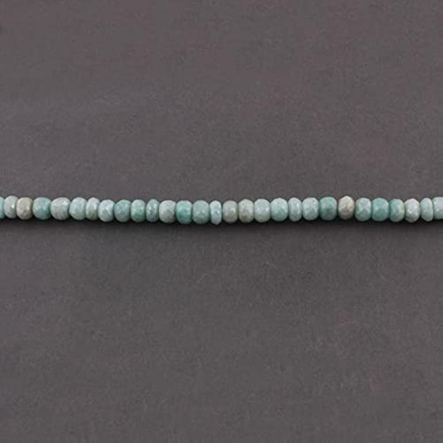 Perles amazonite facettées pour éviter les bijoux ternes avec le rang argenté 8mm SB4509