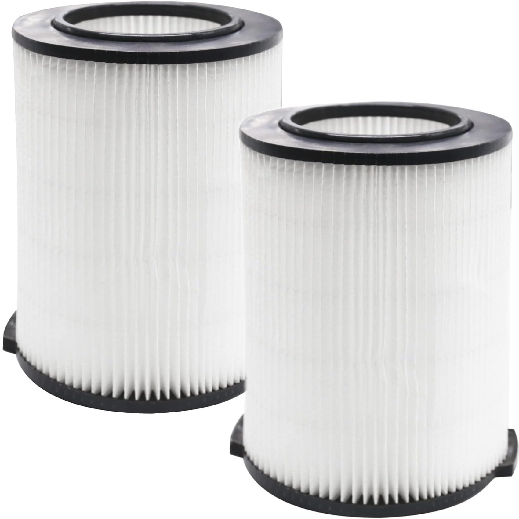 Photo 1 of 2 Pack Replacement VF4000 Filter for Ridgid Shop Vac Filter 5-20 Gallon, Standard H13 HEAP Wet/Dry Rigid Shop Vac Filters Compatible with Husky 6-9 Gallon Vacs & Craftsman Vacs