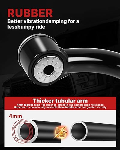 Miniatura 3 de Brazos de control superiores delanteros de 2-4 pulgadas para Silverado 1500 Sierra 1500 1500 2007-2016 con rótula, 2 piezas de adaptación de 2-4