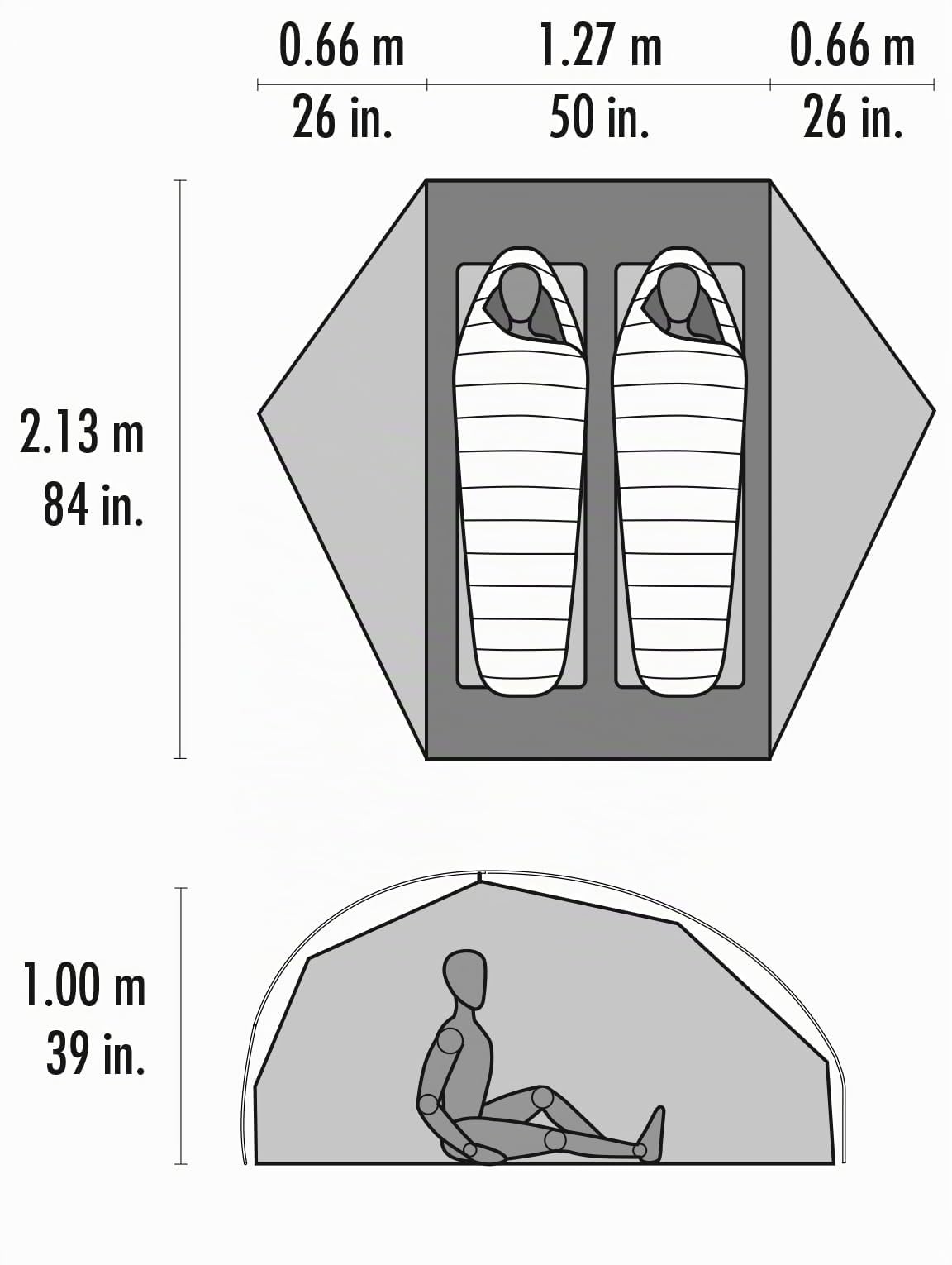 MSR Freelite 2-Person Ultralight Backpacking Tent