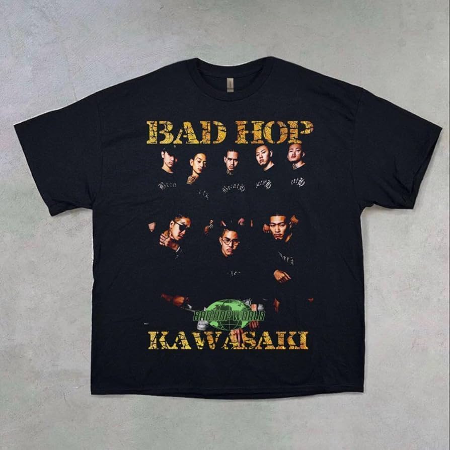 BADHOP Ꭲシャツ HOOD STAR RAP TEE Ꮮサイズ Amazon.co.jp: BADHOP Ꭲシャツ HOOD STAR RAP TEE Ꮮサイズ