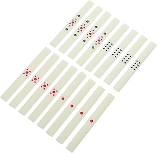 Gogogmee 88pcs Chinese Mahjong Scoring Tool Kit for Family Game Portable Betting Scoring Sticks Suitable for Mahjong Rooms...