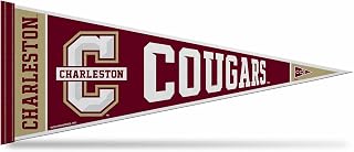 Rico Industries NCAA Charleston Cougars 12" x 30" Felt Wall Décor Pennant - Great for Home/Bed Room/Man Cave Décor