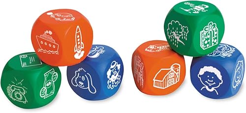 Learning Resources Foam Story Starter Picture Cubes