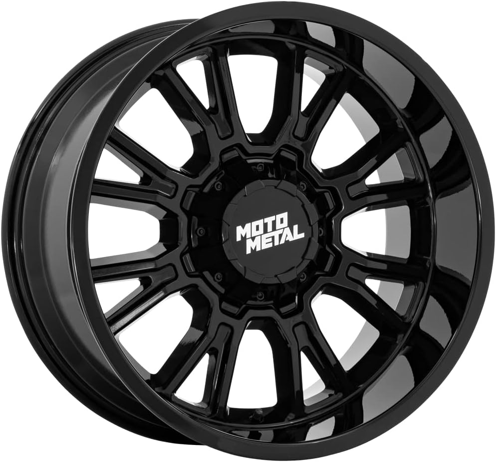 Moto Metal 20X10 8X6.5 4.79-18mm GLOSS BLACK - MO810BX20108018N