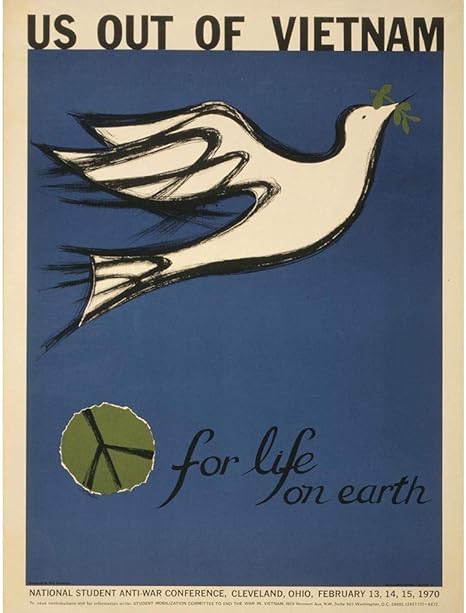 2021年最新海外 ベトナム戦争 Peace ポスター アメリカ軍 cerkafor.com