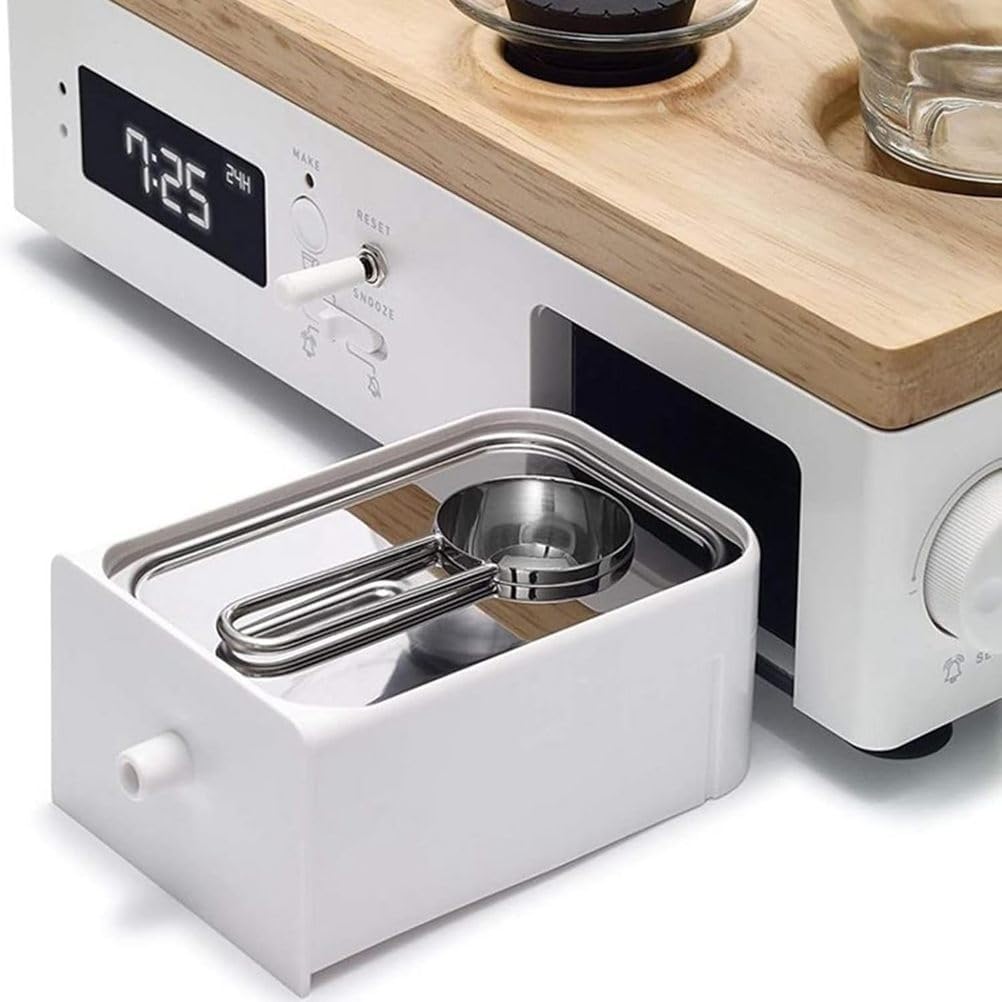 Coffee Alarm Clock Coffee Machine, Coffee and Tea Alarm Clock, Drip Coffee Pot, Timer Alarm Clock, Brewed in Advance Delay