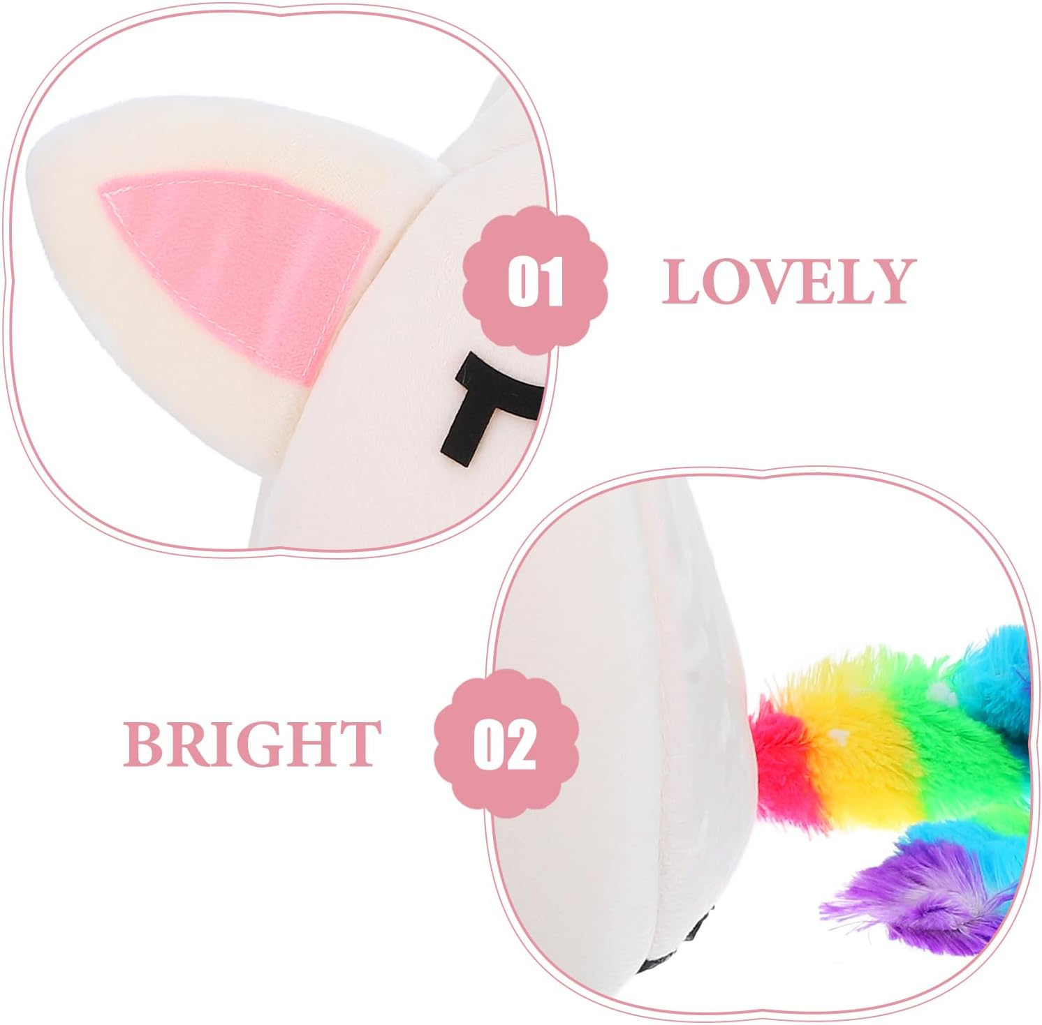 review Winter Pet Sleep Bed Warm Unicorn Pet House Bed Pet Supplies for Cat Dog (Size M) Pet Dog Supplies