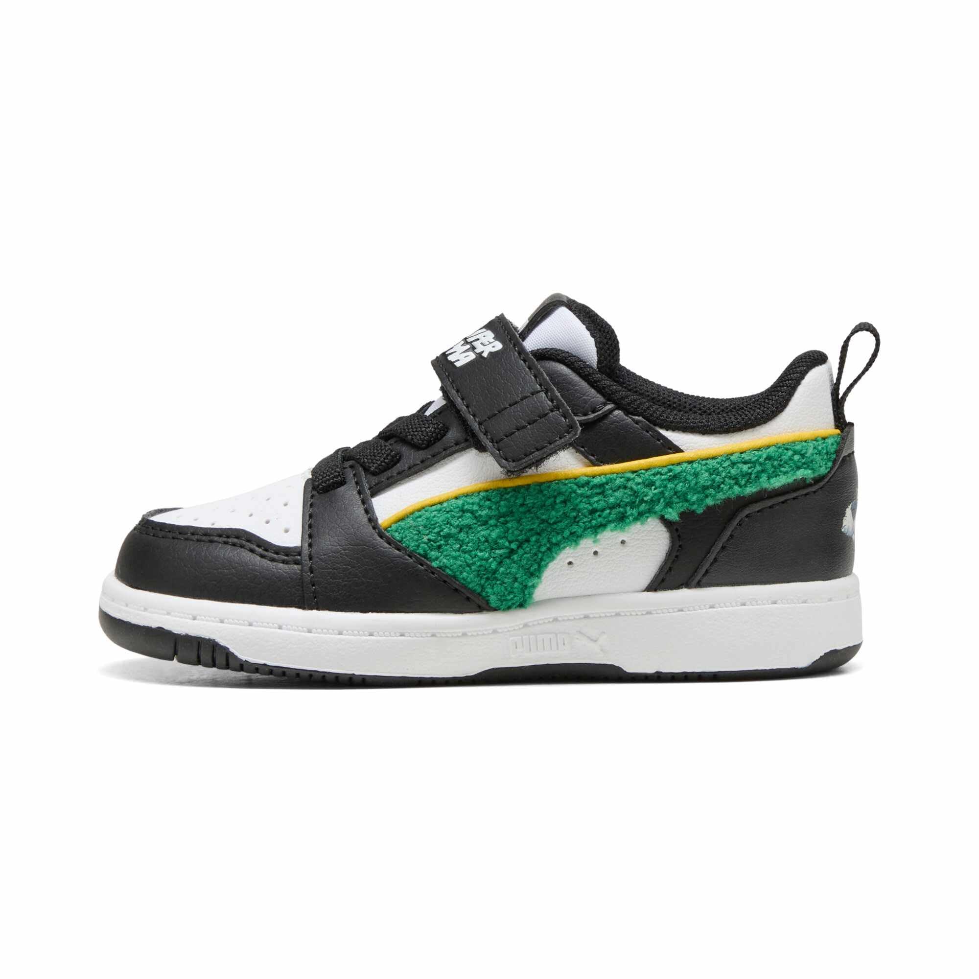 PUMA Uniseks - niemowlęta Puma Rebound V6 Lo Super Puma Ac+ InfAdidasy