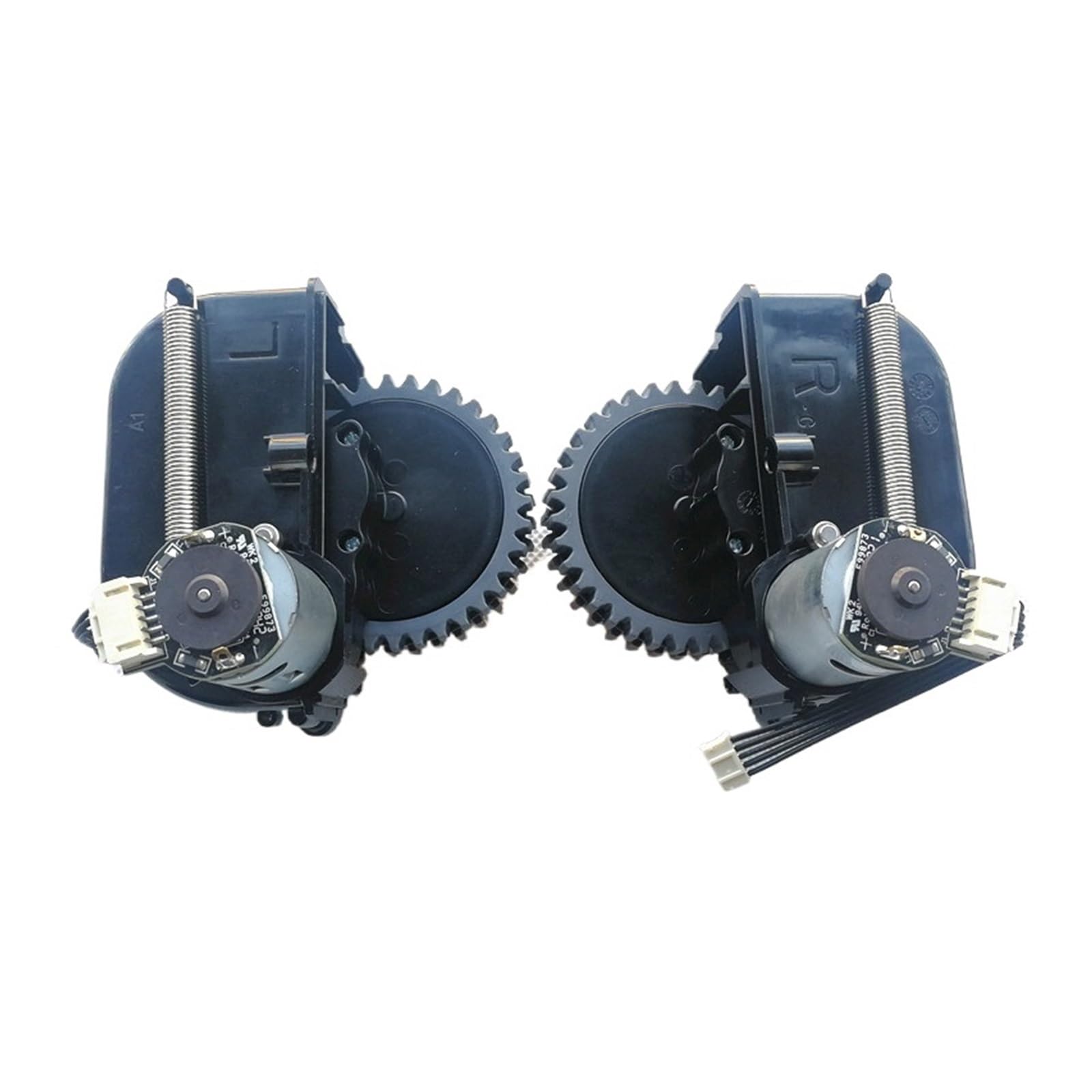Gruppo Ruota for Aspirapolvere, Compatibile Con Medion, MD 18500 1850X 18600 19500 Le Parti Del Robot Includono Motori, Ruota Dell'aspirapolvere(R and L)