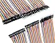 WMYCONGCONG 5 PCS Joystick Breakout Module Game Controller compatibel mit Arduino PS2 + 120 PCS Mehrfarbige Breadboard Jumper Wires Ribbon Cables Kit