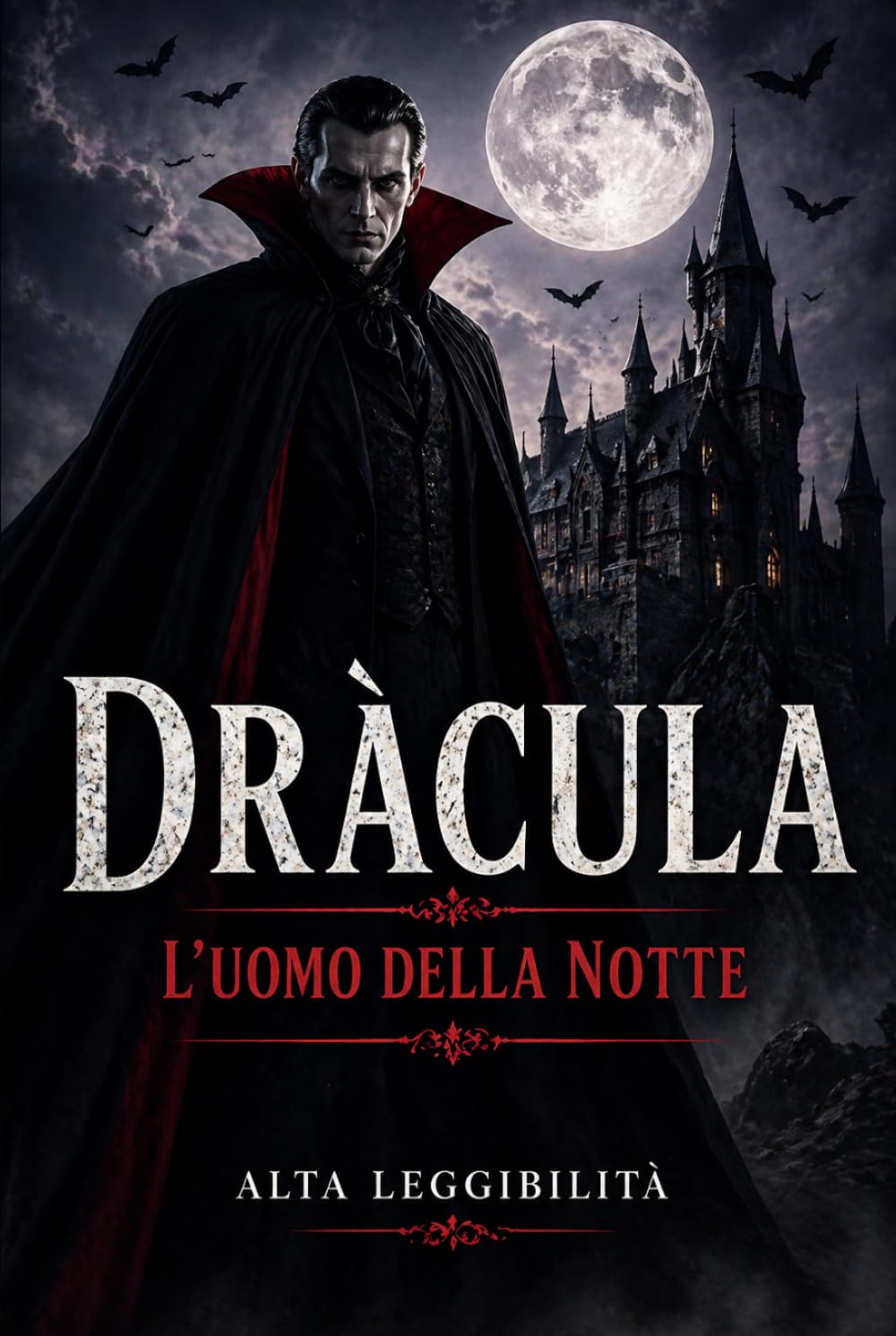 Dracula, l'uomo della notte: Edizione rilegata ad Alta leggibilità