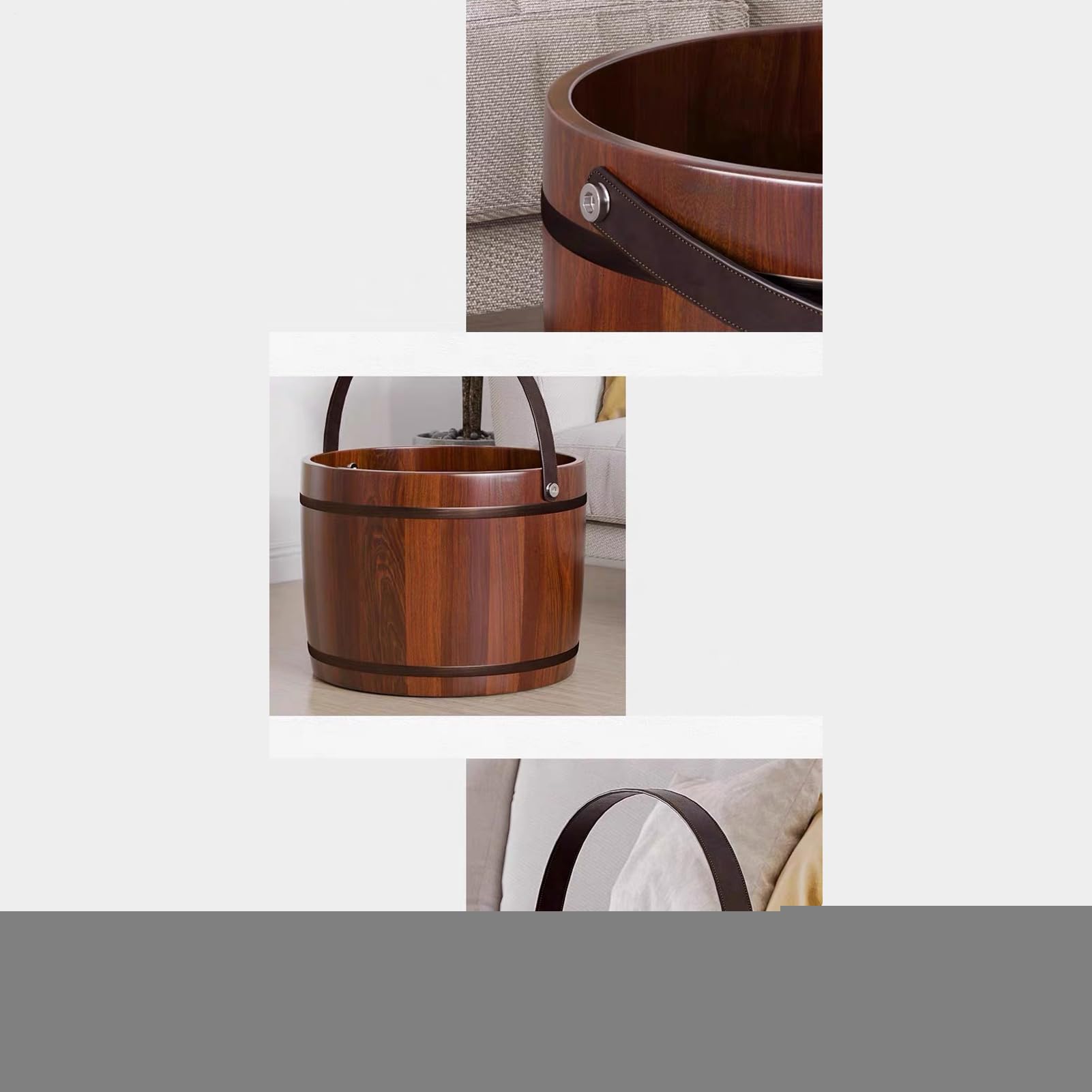 Vasca Pediluvio Maniglia Ergonomica Multifunzionale | Bacinella Per Ammollo Piedi Per Ragazzi Genitori Nonni Uomini Donne Anziani Casa Spa Sauna