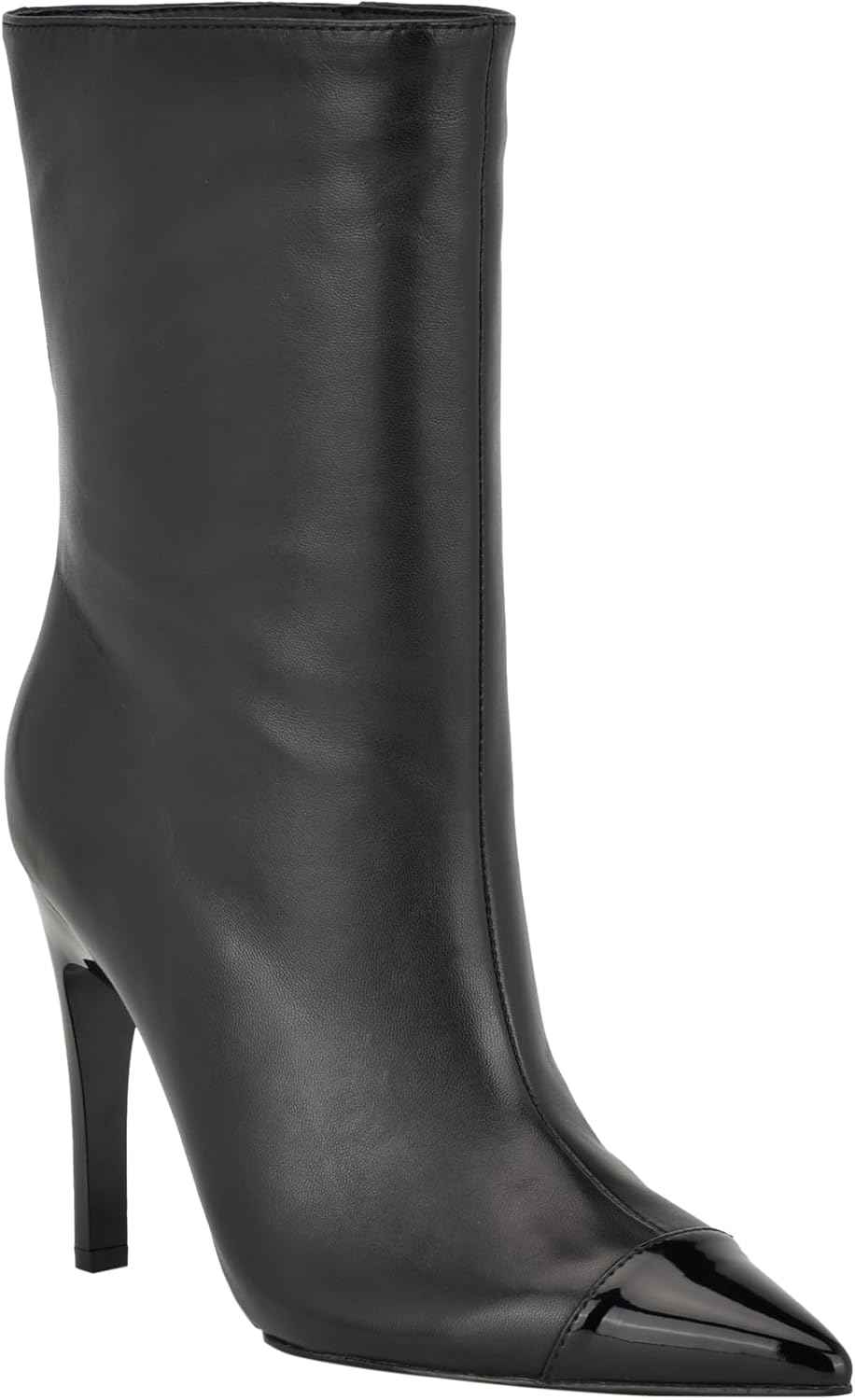 Nine West Women's Winner Mid Calf Boot, Black 002, 11