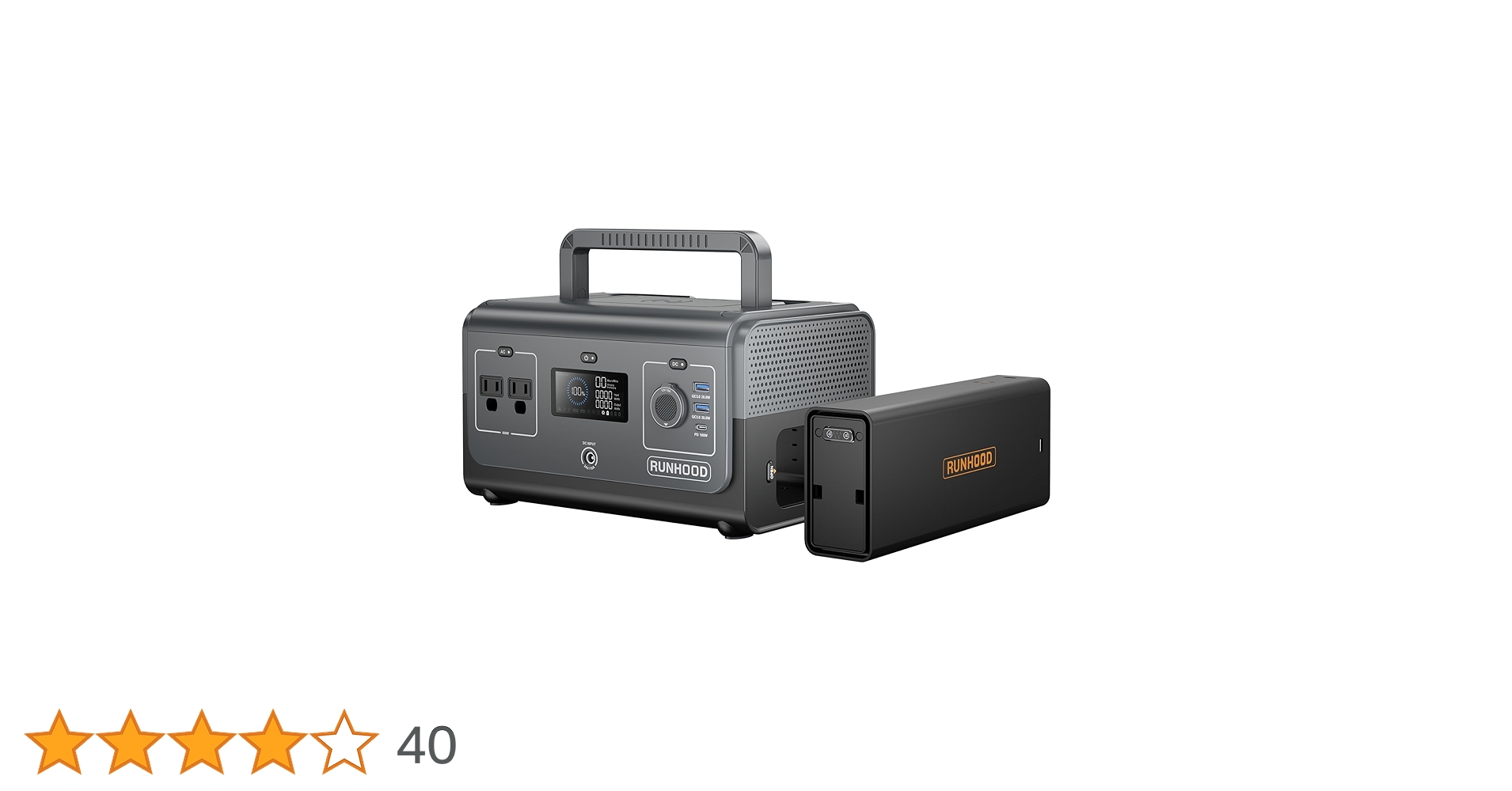 Amazon.co.jp: RUNHOOD ポータブル電源 RALLYE 600 MINI 324Wh/600W