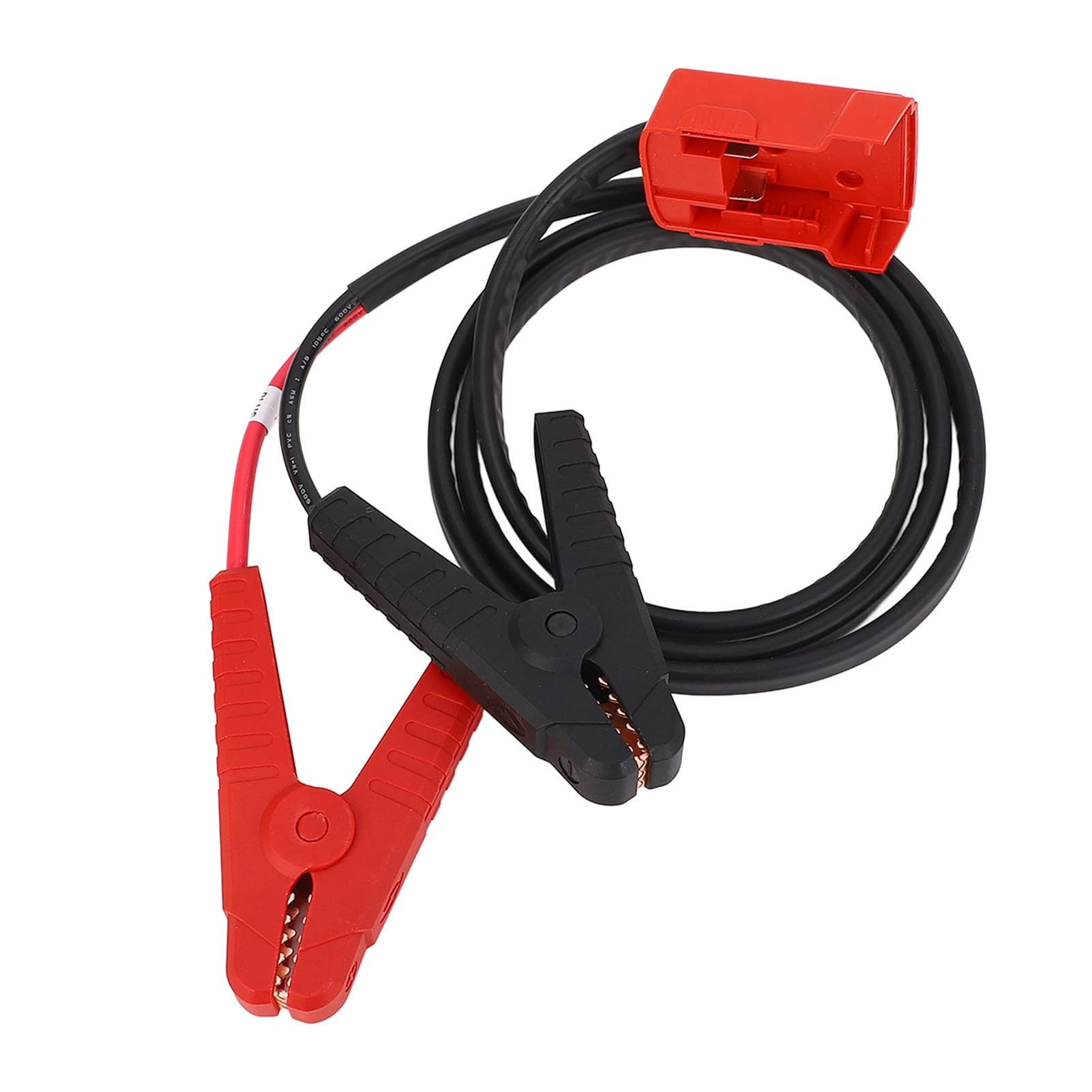 SIXRUN Cables de Puente con Adaptador ABS 8AWG Cable de Arranque de Automóvil para Batería de Iones de Litio de 18 V Arranque de Emergencia para Motores de Gasolina Diésel y Propietarios de Vehículos