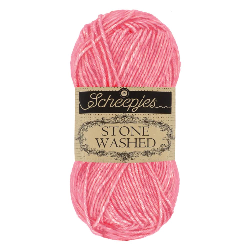 Scheepjes 835 Rhodochrosite - Stone Washed Yarn - 1X50g