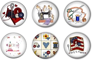 Sewing and Quilting Refrigerator Magnet Set