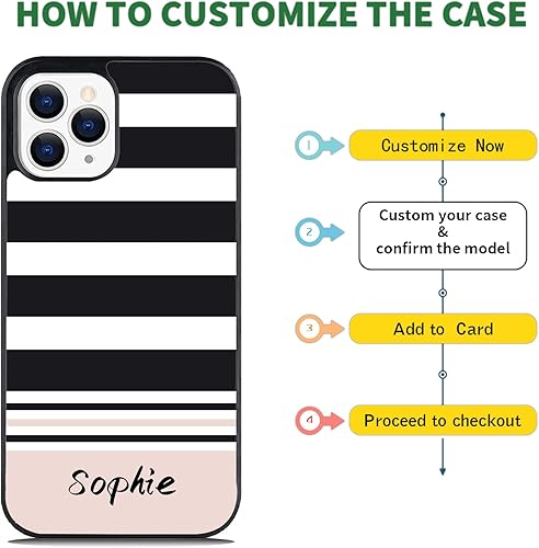 Miniatura 5 de Fundas de teléfono con nombre personalizado compatibles con iPhone 5678PlusXXsXr11121314miniProMax, Samsung Galaxy S20S21S22 S23PlusUltra, Note1020,
