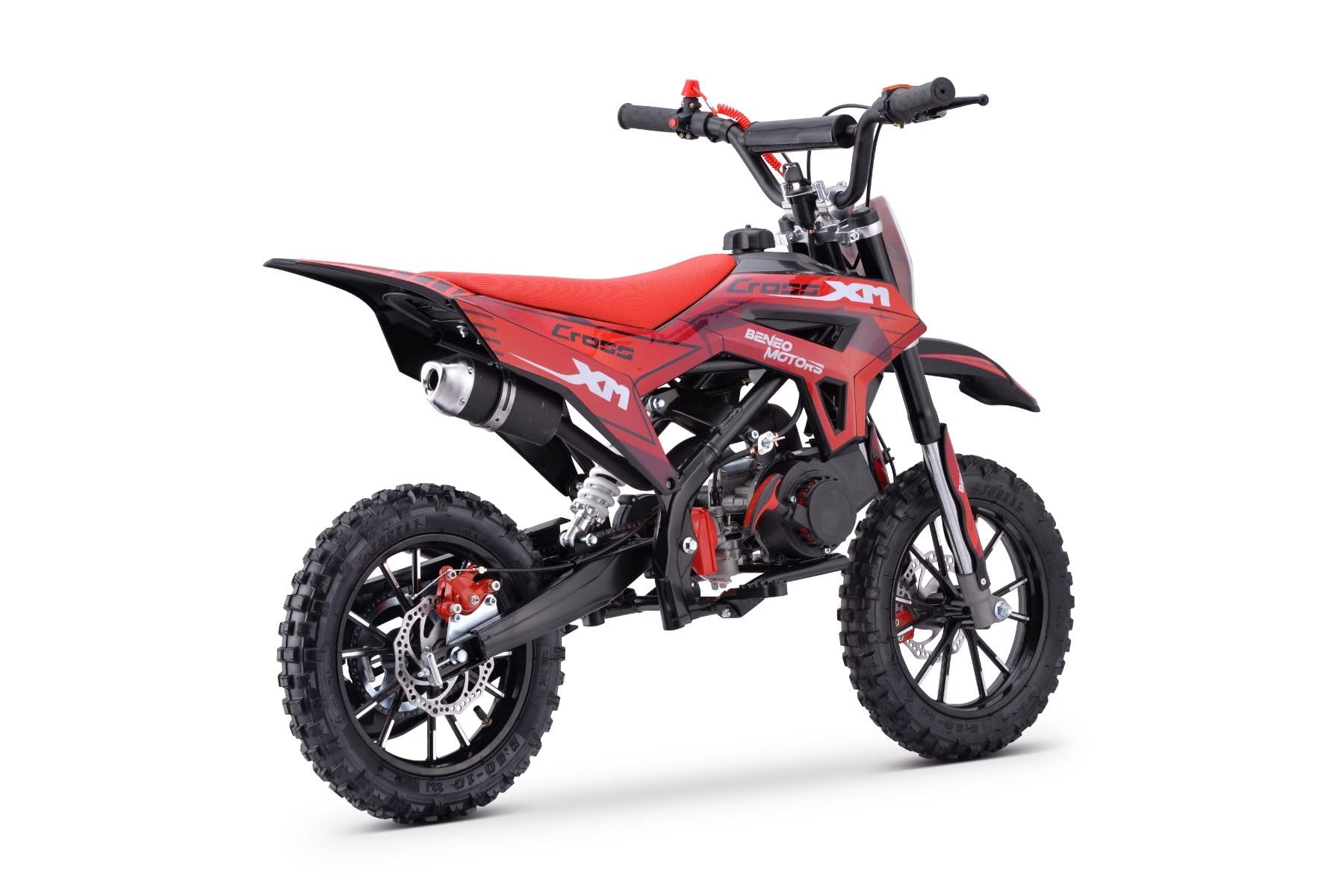 Motocross per bambini Beneo Motors CROSS XM Rosso - 50cc