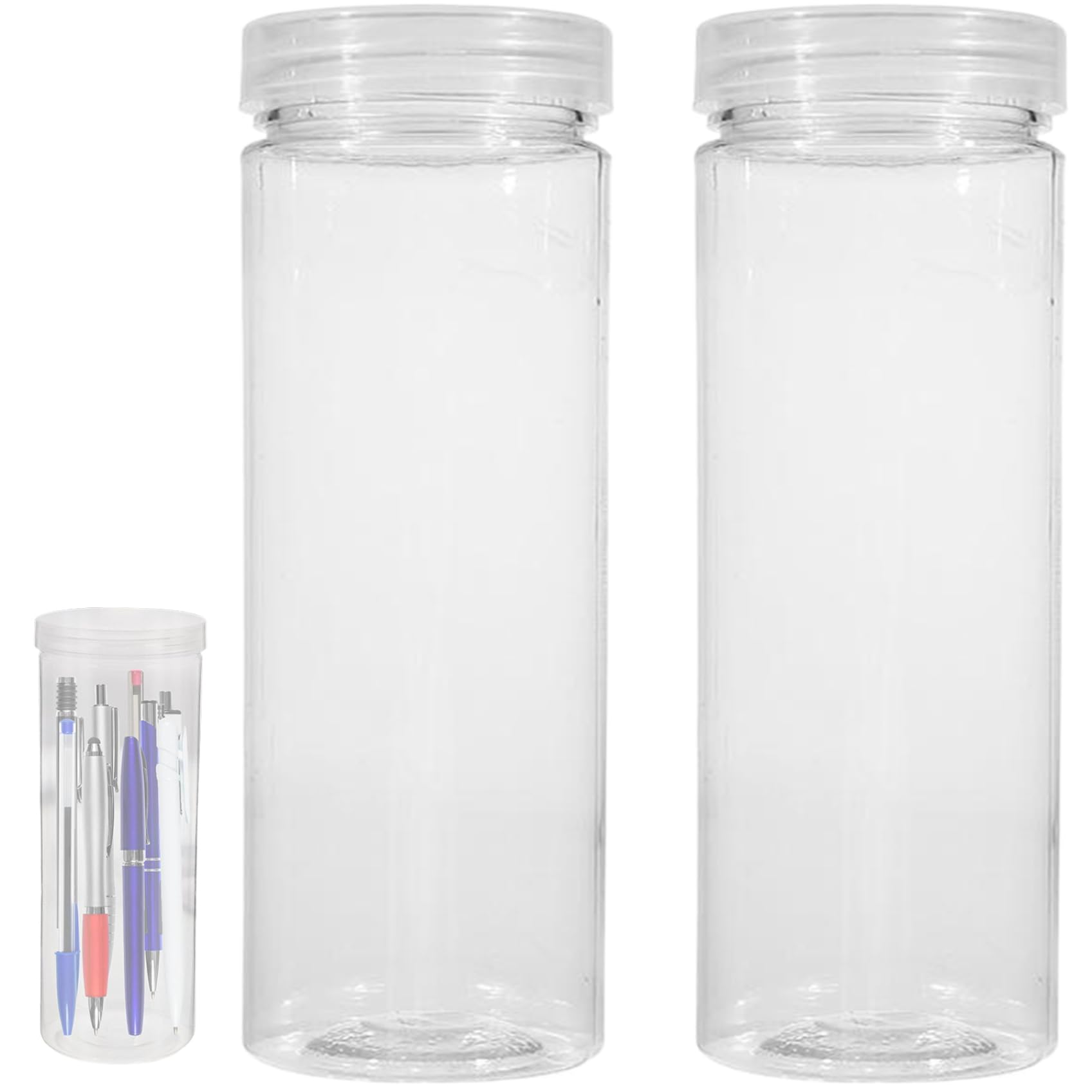 Étui à pinceaux : fini les poils abîmés grâce au tube de rangement transparent
