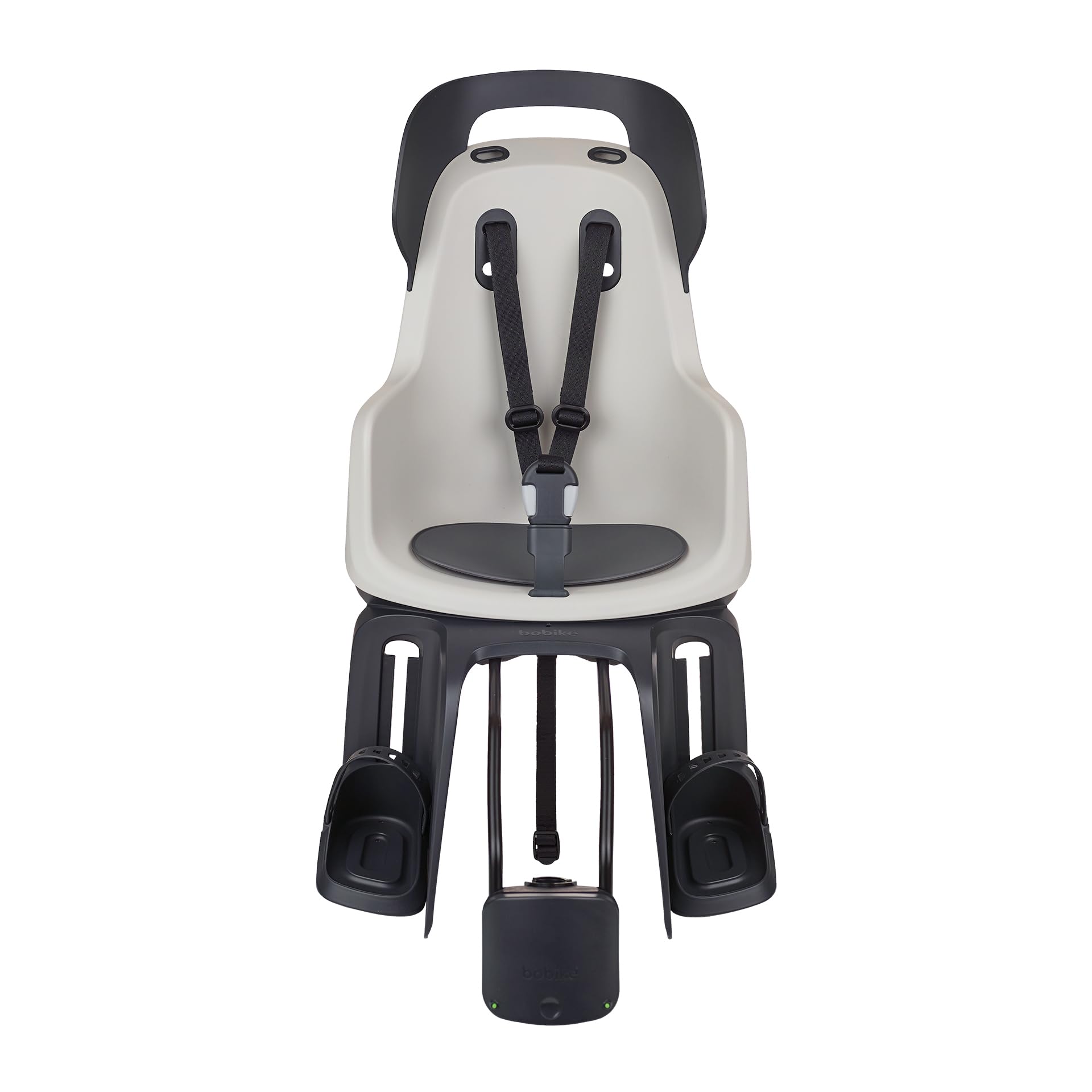 Bobike Fotelik dziecięcy, uniseks, dla dorosłych, mini ekskluzywny rower tylny, Urban Black, One Size